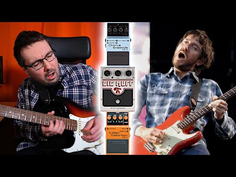 The Fatness of DS-2 and Big Muff // 'Strip My Mind' Solo Cover RHCP Frusciante