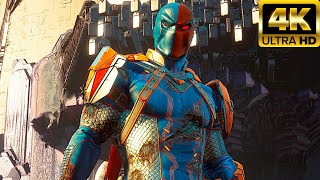 Deathstroke Joins The Squad Cutscene  - Suicide Squad Kill The Justice League Season 4