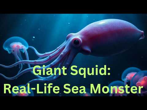 Sea Life Facts: Giant Squid Real-Life Sea Monster  🌞