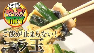 最高のメインディッシュ！ごはんが止まらないニラ玉【上海料理 孫特家　孫関義オーナーシェフ】のレシピ