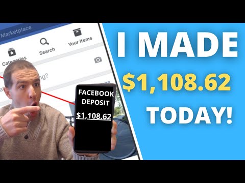 I made $1,108.62 Today Dropshipping on Facebook Marketplace! 🤑 (2022)