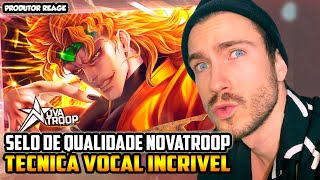 Linhagem Profana | Novatroop | Dio Brando (JoJo's Bizarre Adventure) (REACT, ANÁLISE)