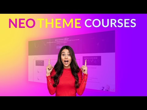 How to Use Course Theme NEO CLASSIC #crm #onlinecourseplatform #onlinecourses