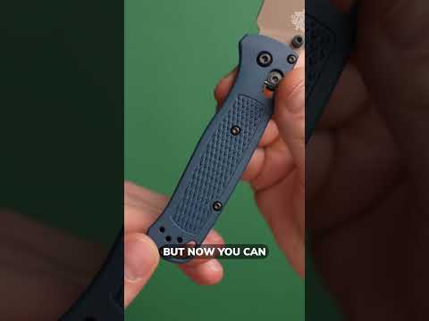 The handle of the Benchmade bugout