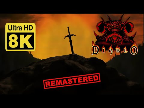 Diablo Intro Cinematic  8k (Remastered with Neural Network AI)