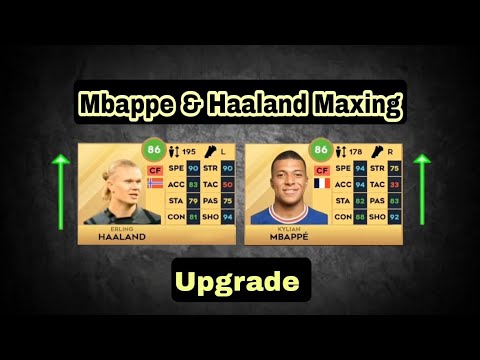 Mbappe & Haaland Upgrade Max In DLS 23🤩