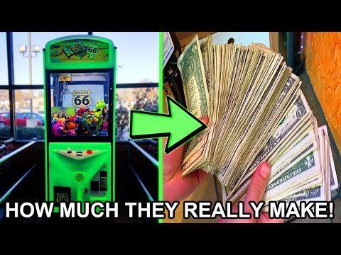 How Much Do Claw Machines Actually Make?!