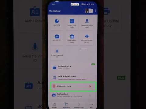 What is Adhaar Lock or Biometric Lock | Different between adhar lock and biometric lock