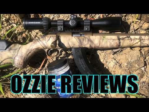 Ruger "American" Go Wild Camo 22 Magnum Rifle (accuracy testing)