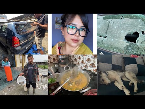 Gari ga Loi Kaire || Hailstorm || Nupi na eitang Pijaningba || #hailstorm #fishing #viralvideo