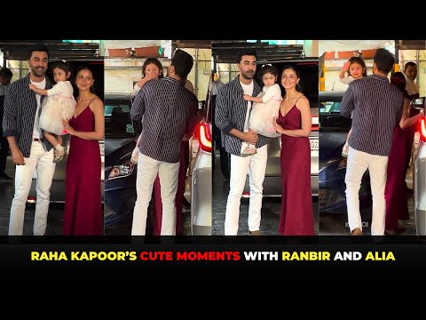 Raha Kapoor Says Merry Christmas & Wins Hearts with Flying Kisses, Alia Requests Paps not to shout!