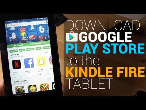 Install Google Play Store to the Kindle Fire Tablet (No Root Tutorial)