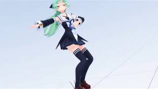 ［艦これMMD］山風にピチカートドッロプスを踊ってもらった