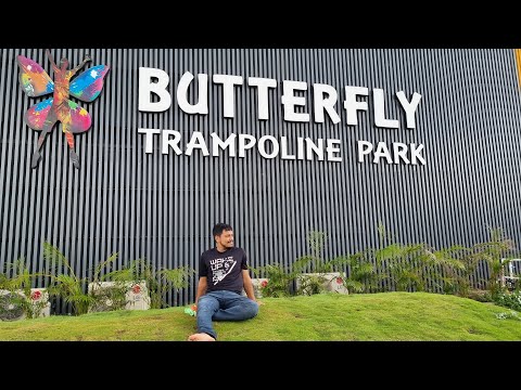 Butterfly Trampoline Park Kharadi Pune | Pune's biggest trampoline park | #trampoline #pune #viral