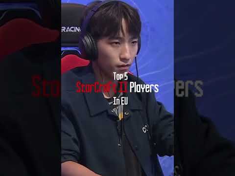 Top 5 StarCraft II Players in Europe / Топ 5 игроков в StarCraft II по Европе