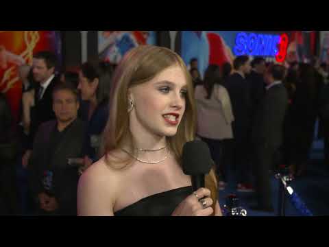 Sonic 3 World Premiere Los Angeles - itw Alyla Browne (Official video)