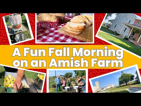 Amish Fall Farmhouse Experience at Old Windmill Farm in Lancaster County PA Amish Country