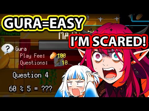 IRyS Finds Out There's a MATH Difficulty Level Called 'Gura' in Holocure 【Hololive】