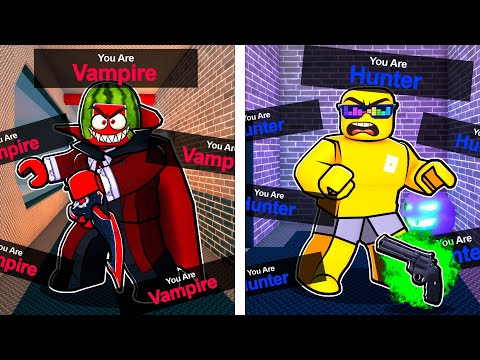 Vampire vs Hunter In Murder Mystery (Funny Moments)