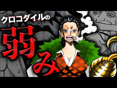 【最終結論】クロコダイルの本当の弱みは●●が●●なこと【ワンピース　ネタバレ】