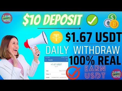 🔥New High Yield USDT Money Making Website |💖 Earn USDT Daily | Best USDT Investment | 🔥💯