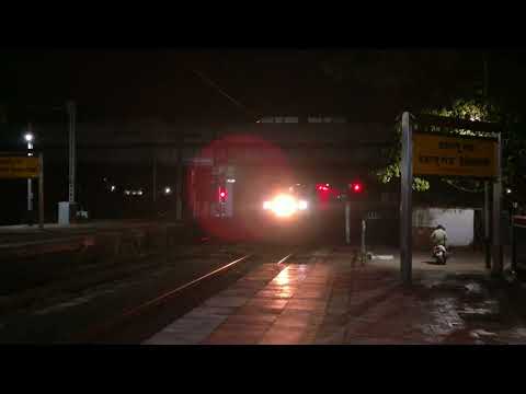 12247-Bandra Terminus Hazrat Nizamuddin Yuva Express Skip Dahanu Road At Full Speed