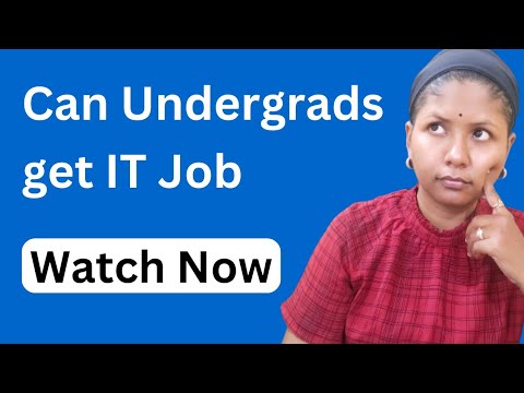 Can Undergraduates Start their Career in IT? - Explained here | @SushmitaMadhu