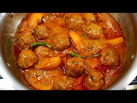 SOFT & JUICY MEATBALL CURRY (Step By Step Guide For Beginners)| Kofta Curry