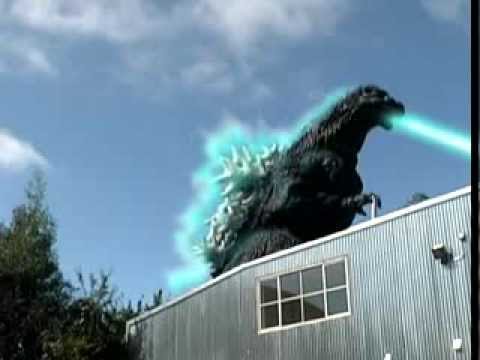 Godzilla In My Backyard - Caught On Tape!