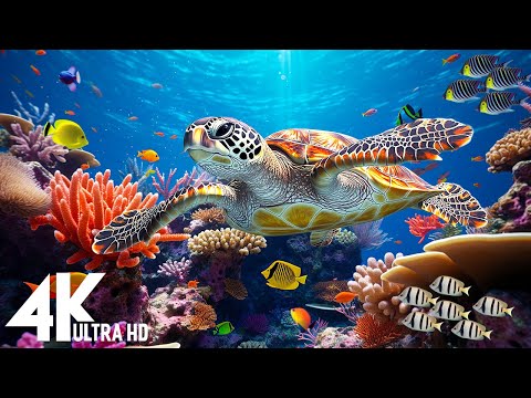 [NEW] 11HR Stunning 4K Underwater Wonder • Explore Colorful Marine Life & Relaxing Ocean Views #3