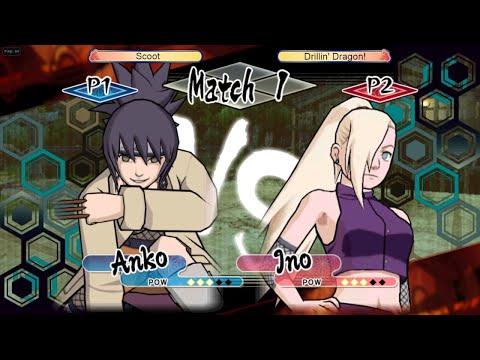 Naruto GNT Special Netplay 42 - Scoot vs Drillin'