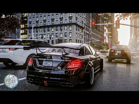 GTA V: 2024 Liberty City Map Expansion Gameplay / Ultra Realistic Ray-Tracing Graphics on RTX™ 4090