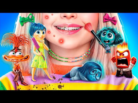 Daca Emotiile M-ar Controla! Inside Out 2 In Viata Reala! Transformarea Extremă A Tocilarei!