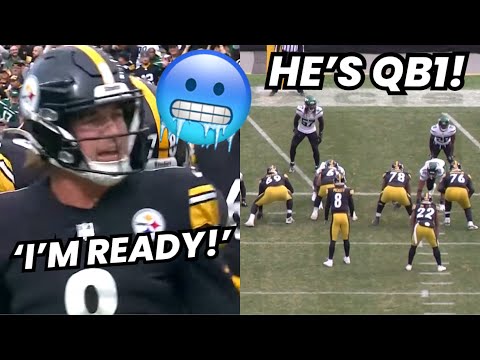 Rookie QB Kenny Pickett NFL DEBUT 🥶 Highlights Vs Jets *FILM | QB1 for the Pittsburgh Steelers