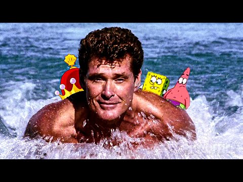 SpongeBob naviga sulla barca Hasselhoff