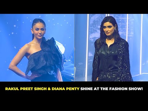 Rakul Preet Singh & Diana Penty Dazzle On The Ramp For Exhibit Tech Fashion Tour!