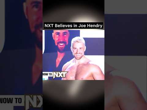 The Crowd Goes Crazy for Joe Hendry’s NXT Debut