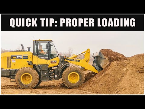 How to Properly Load a Wheel Loader Bucket | Quick Tips // Heavy Equipment Operator