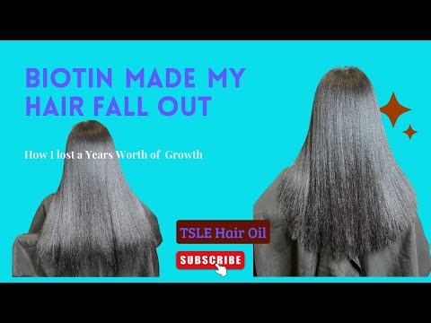 BIOTIN MADE MY HAIR FALL OUT | WHAT I DID TO GROW MY HAIR AFTER LOSING A YEARS WORTH OF GROWTH