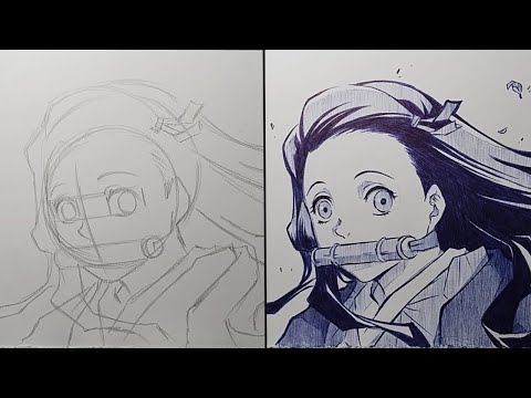 How To Draw Nezuko Kamado Step By Step - [Kimetsu No Yaiba]