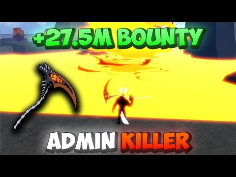 I Bounty Hunted With The Admin Killer Combo And It's BROKEN (Blox Fruits)