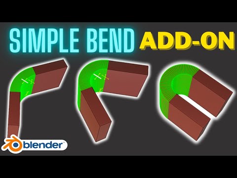 Secrets of the Simple Bend Add-On in Blender