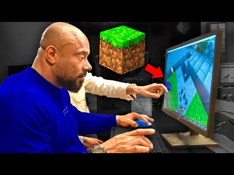 Julhão JOGANDO MINECRAFT pela PRIMEIRA VEZ