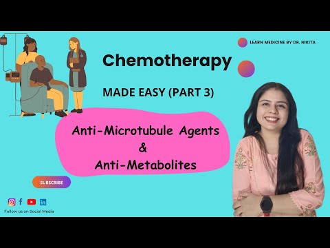 Chemotherapy Drugs Pharmacology of Anti-Microtubule & Anti-Metabolites | Part 3 |Chemotherapy Drugs