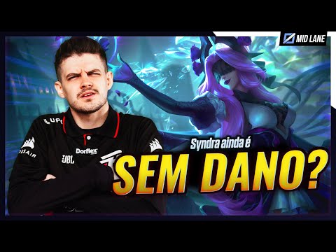 A saga pra fazer a SYNDRA dar dano CONTINUA! 🏐💥