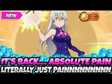 *IT'S BACK...* ABSOLUTE PAIN... LITERALLY JUST PAINNNNNNNNNNN  (7DS Idle Adventure Elizabeth Summons