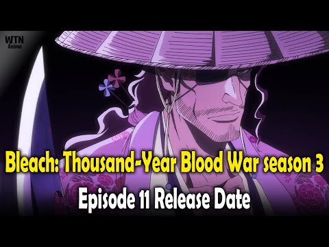 Bleach: Thousand-Year Blood War season 3, episode 11 release date