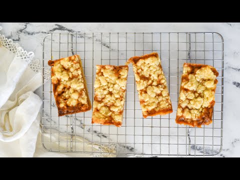 Salted Caramel Butter Bars | Small Batch | Feeds 2- 4 people