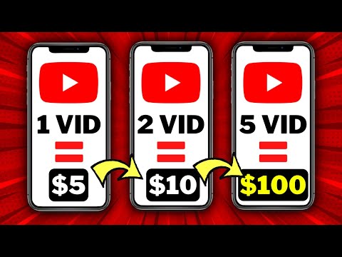 MAKE $100 a DAY Watching Videos! (Make Money Online Watching YouTube Videos 2022)