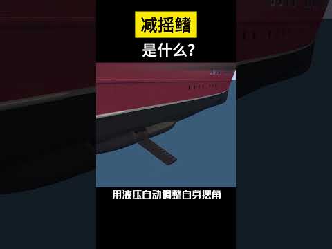 【科技趣闻】什么是减摇鳍？ #shorts